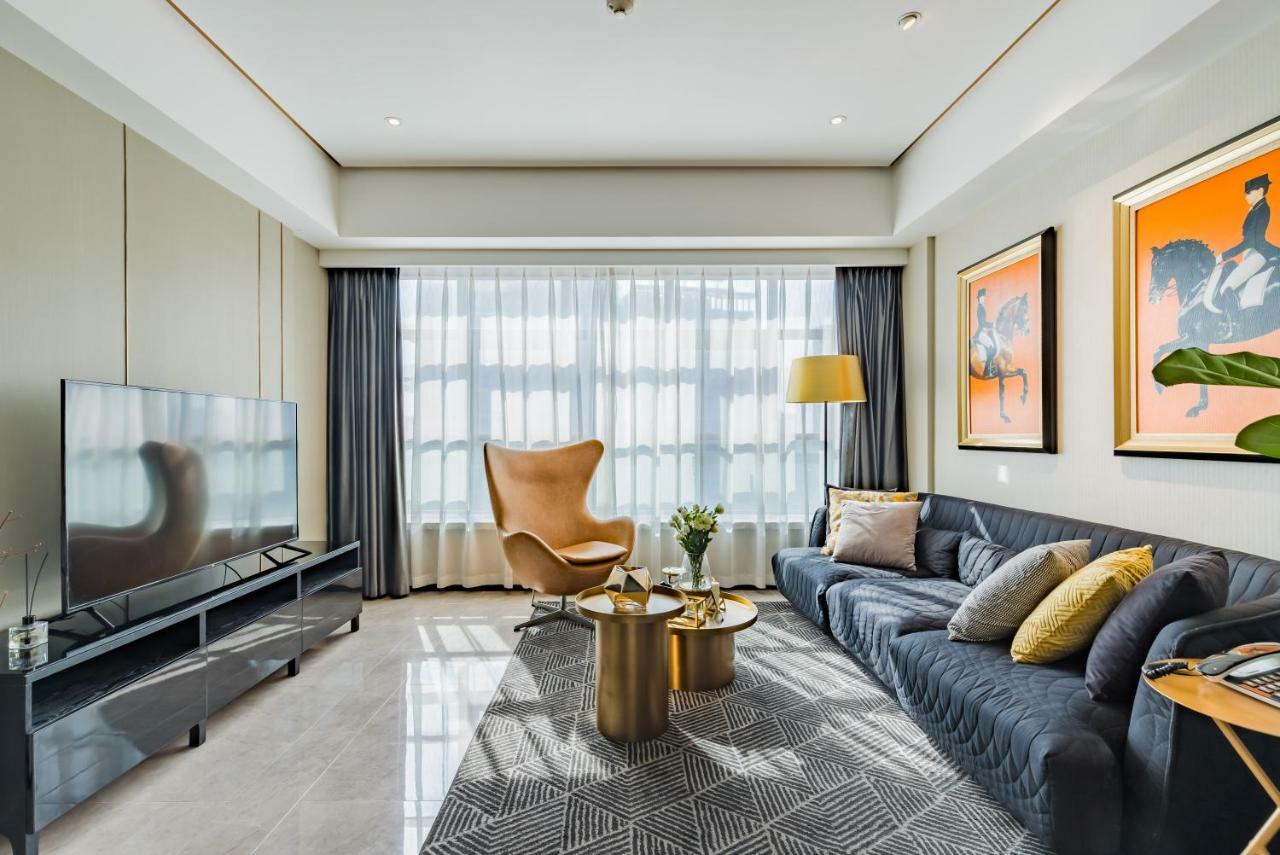 Tianfu In Service Apartement เฉิงตู ภายนอก รูปภาพ